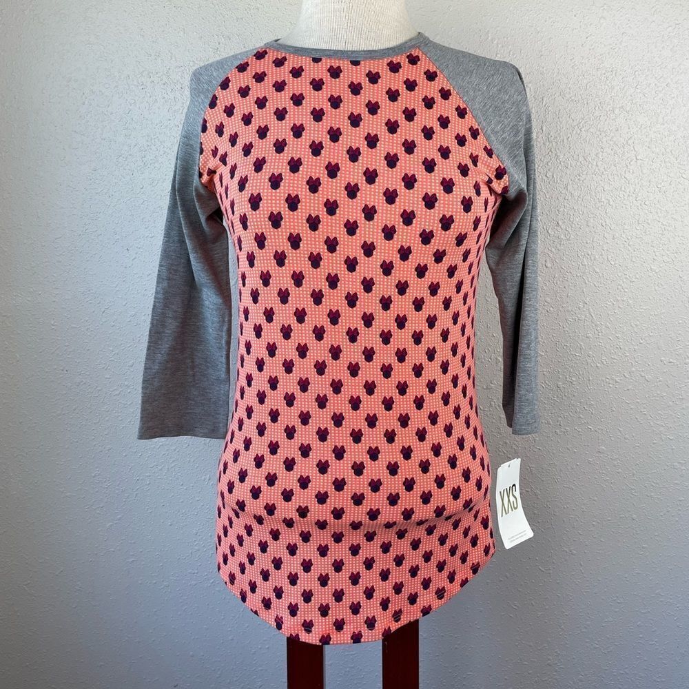 NWT Disney LulaRoe Randy Top Size XXS EUC
